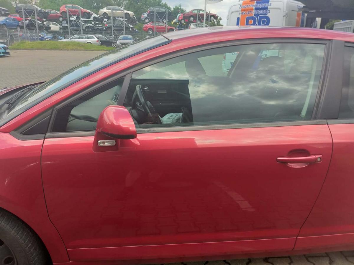 Citroen C4 original Tür links EKQ Luziferrot 3-Türer Rohbau Bj.2006